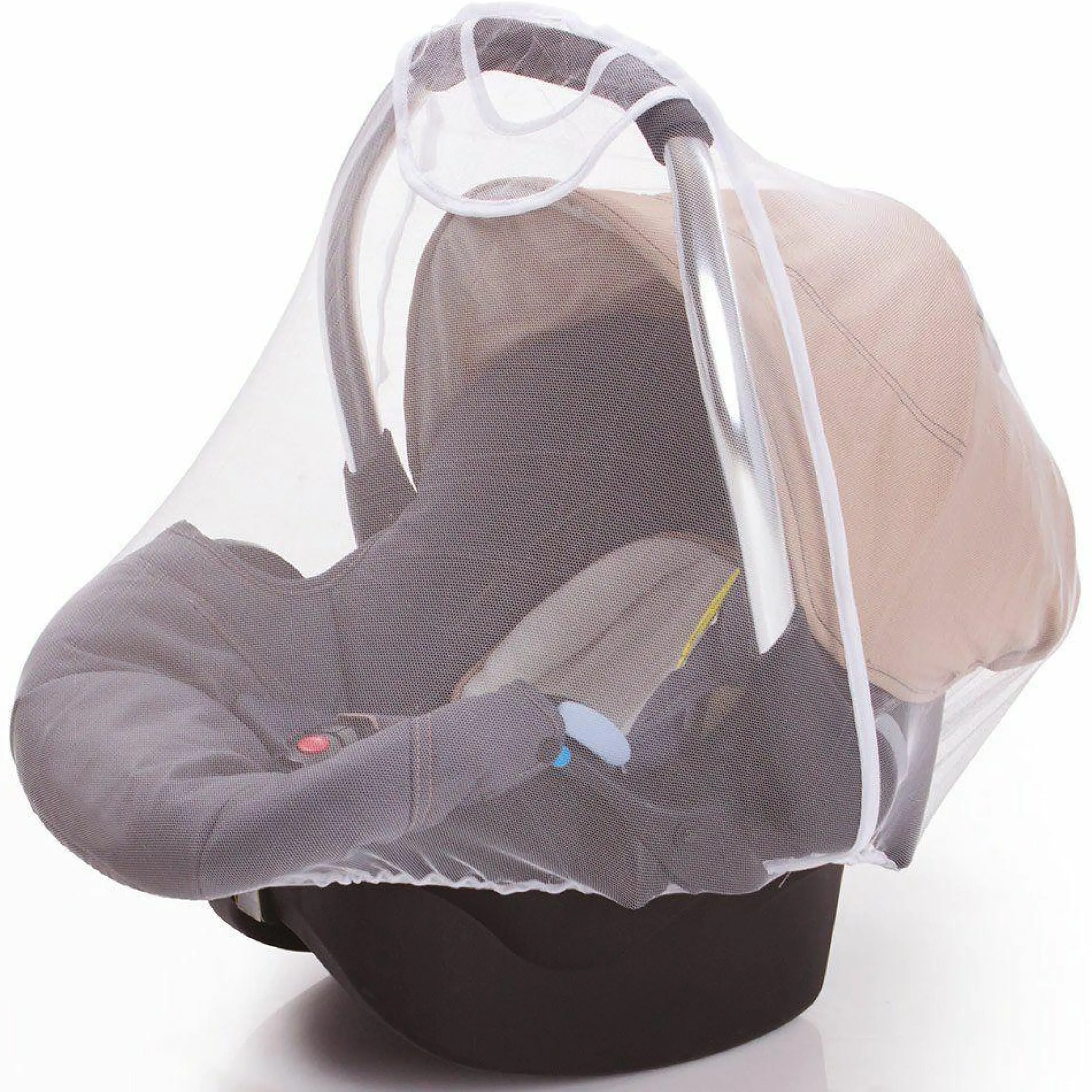 Insektenschutz für Babyschale - Weiß