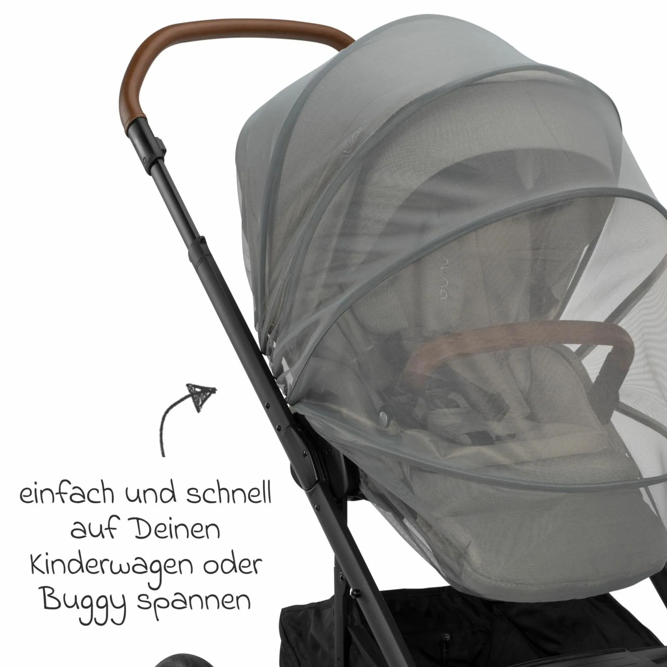 Insektenschutz für Kinderwagen von Nuna - Kollektion 2025