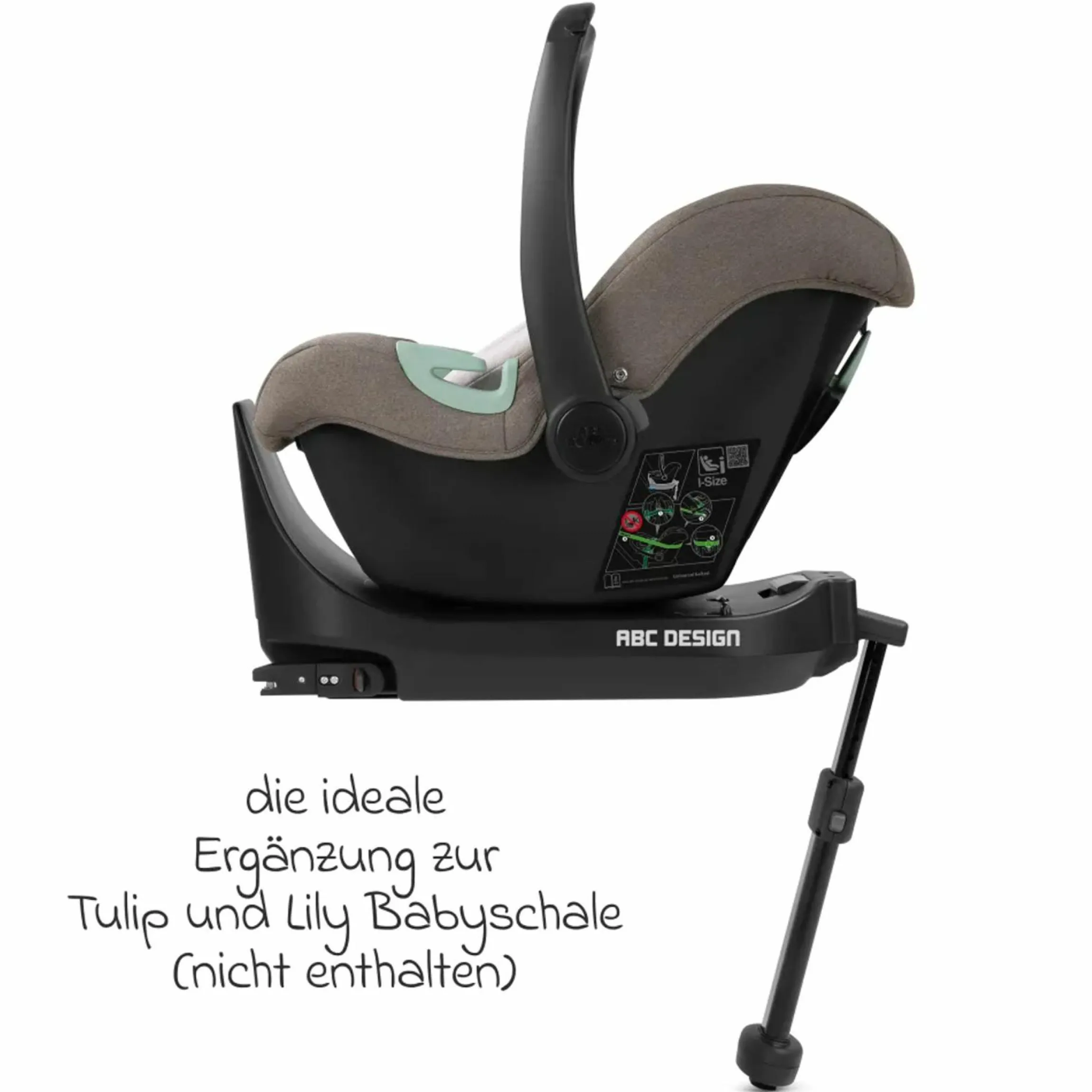Isofix Base Root (um 360° drehbar) für Tulip und Lily - Black - Kollektion 2025