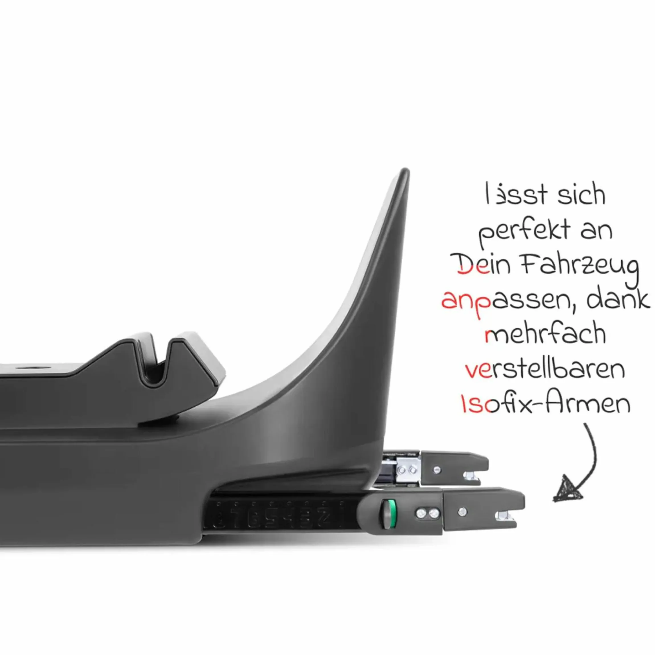 Isofix Base Root (um 360° drehbar) für Tulip und Lily - Black - Kollektion 2025