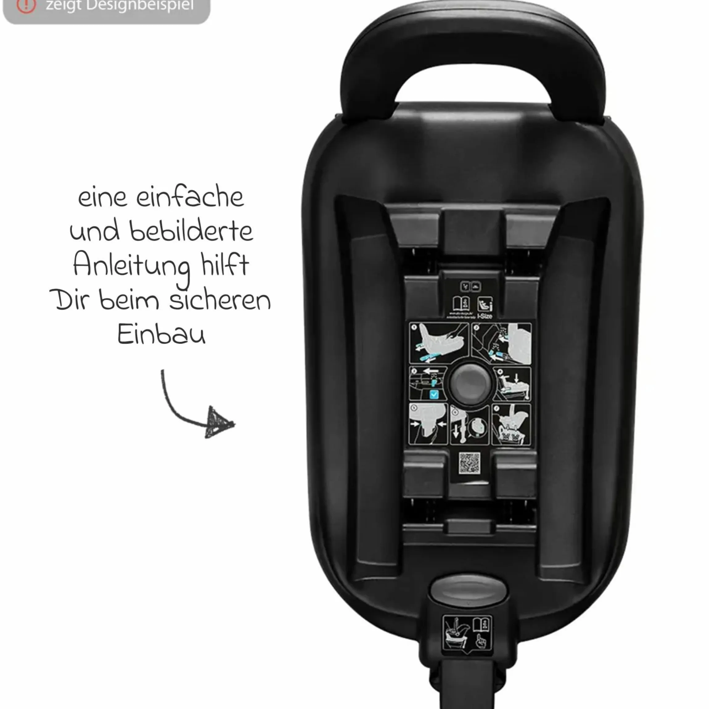 Isofix Base Root (um 360° drehbar) für Tulip und Lily - Black - Kollektion 2025