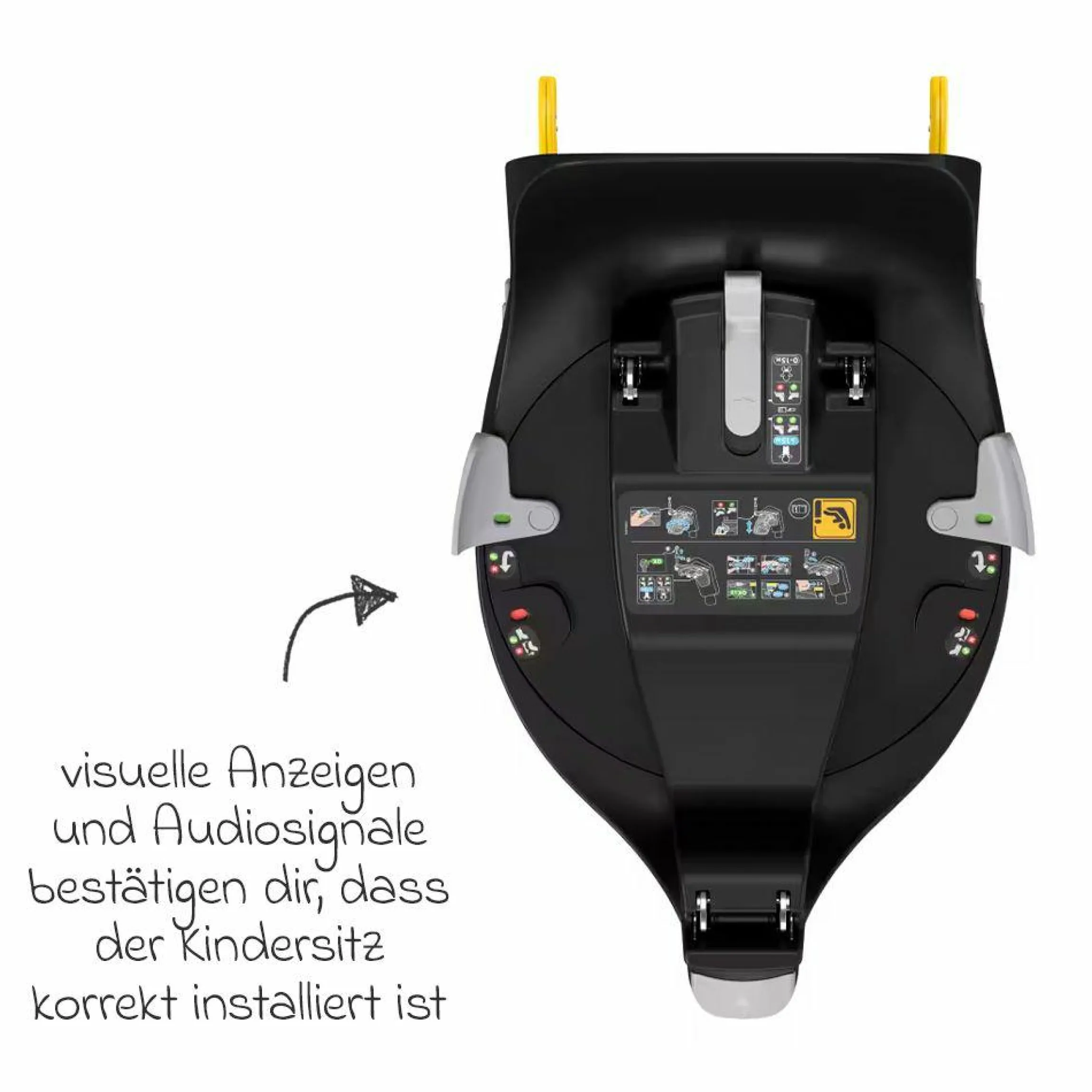 Isofix- Basis FamilyFix 360 drehbar für Kindersitz Pearl 360, Pebble 360 und Coral 360 - Kollektion 2025