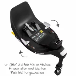 Isofix- Basis FamilyFix 360 drehbar für Kindersitz Pearl 360, Pebble 360 und Coral 360 - Kollektion 2025