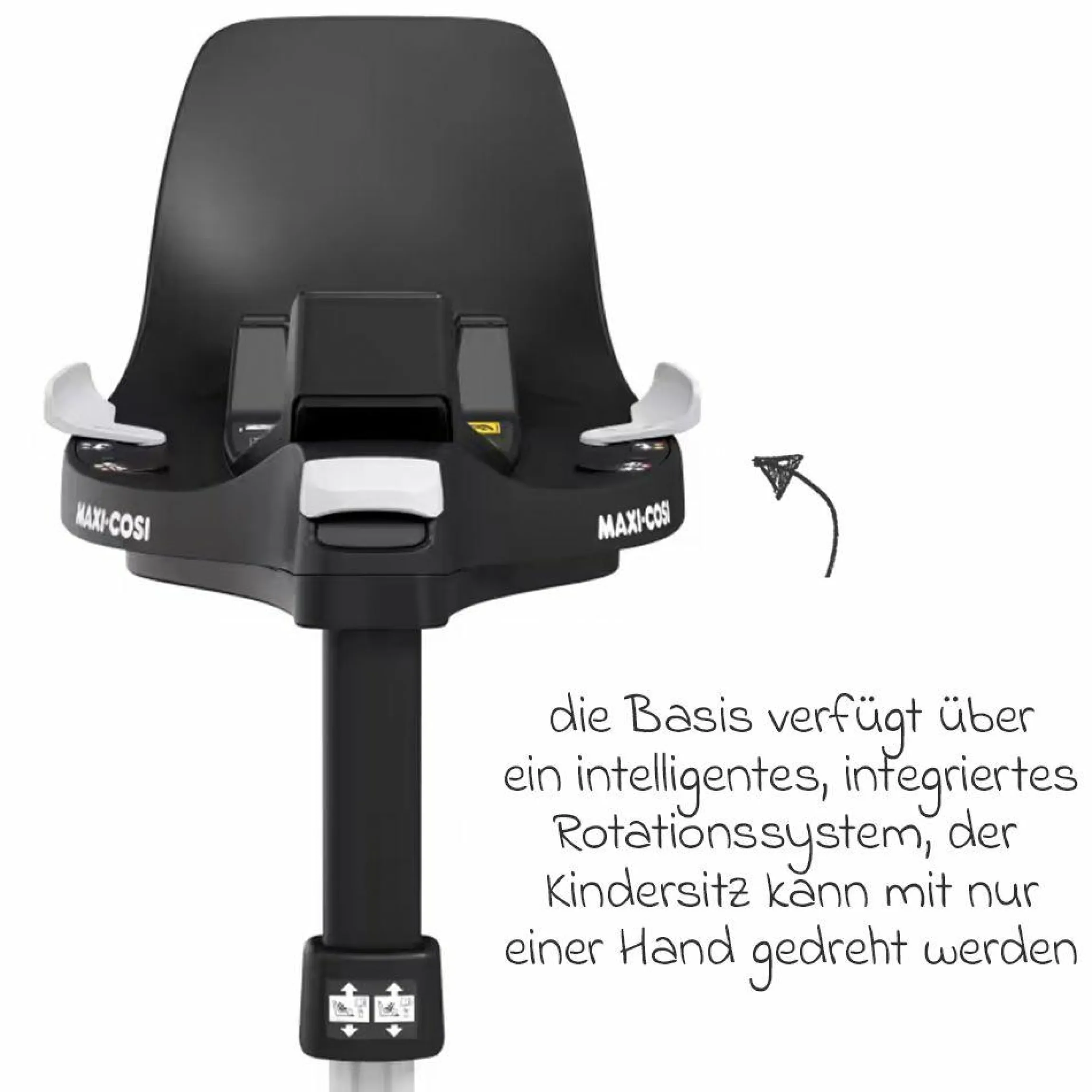 Isofix- Basis FamilyFix 360 drehbar für Kindersitz Pearl 360, Pebble 360 und Coral 360 - Kollektion 2025