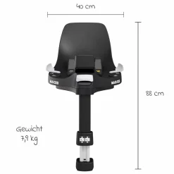 Isofix- Basis FamilyFix 360 drehbar für Kindersitz Pearl 360, Pebble 360 und Coral 360 - Kollektion 2025
