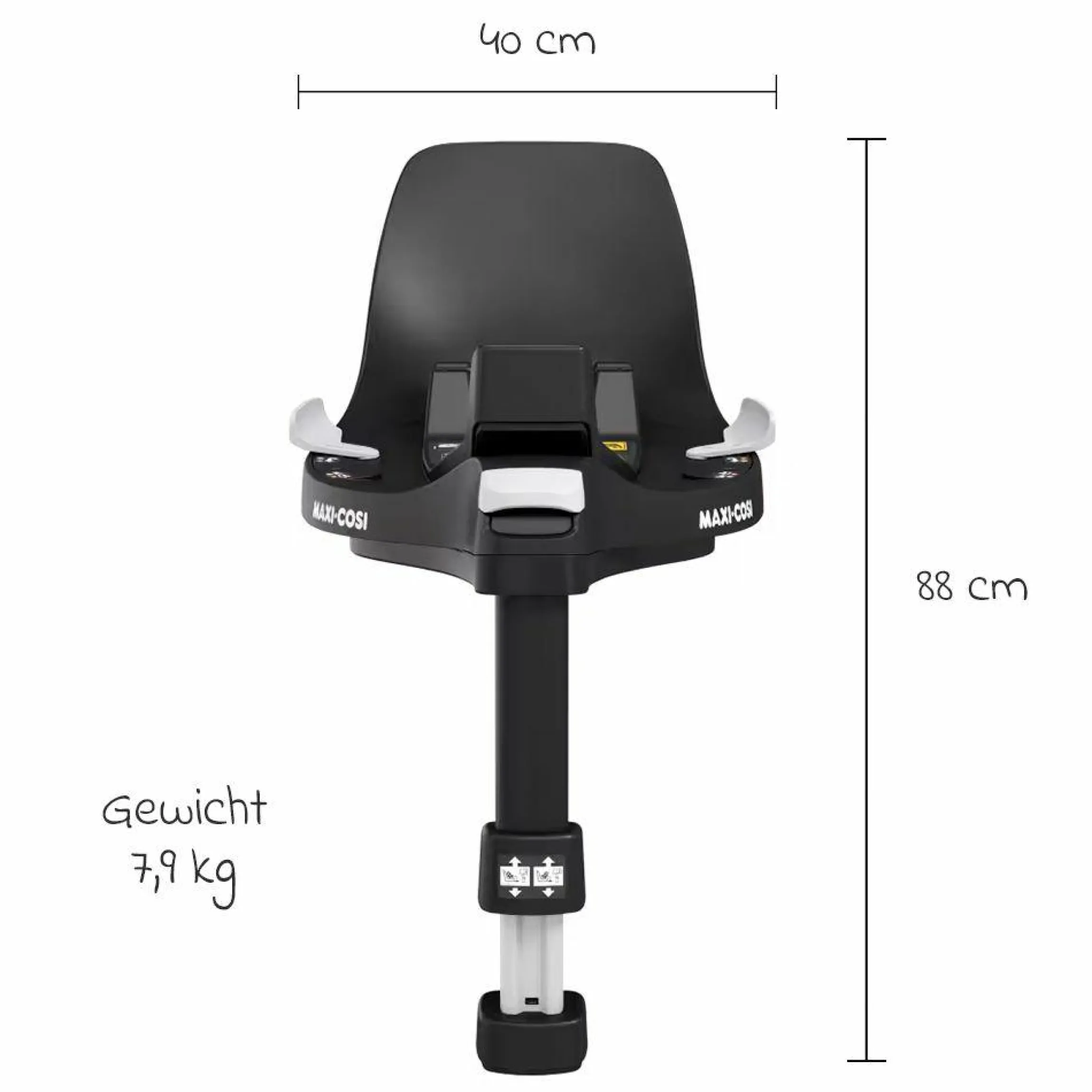 Isofix- Basis FamilyFix 360 drehbar für Kindersitz Pearl 360, Pebble 360 und Coral 360 - Kollektion 2025