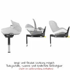 Isofix-Basis FamilyFix3 i-Size für die Montage von Babyschalen und Kindersitzen - Kollektion 2025