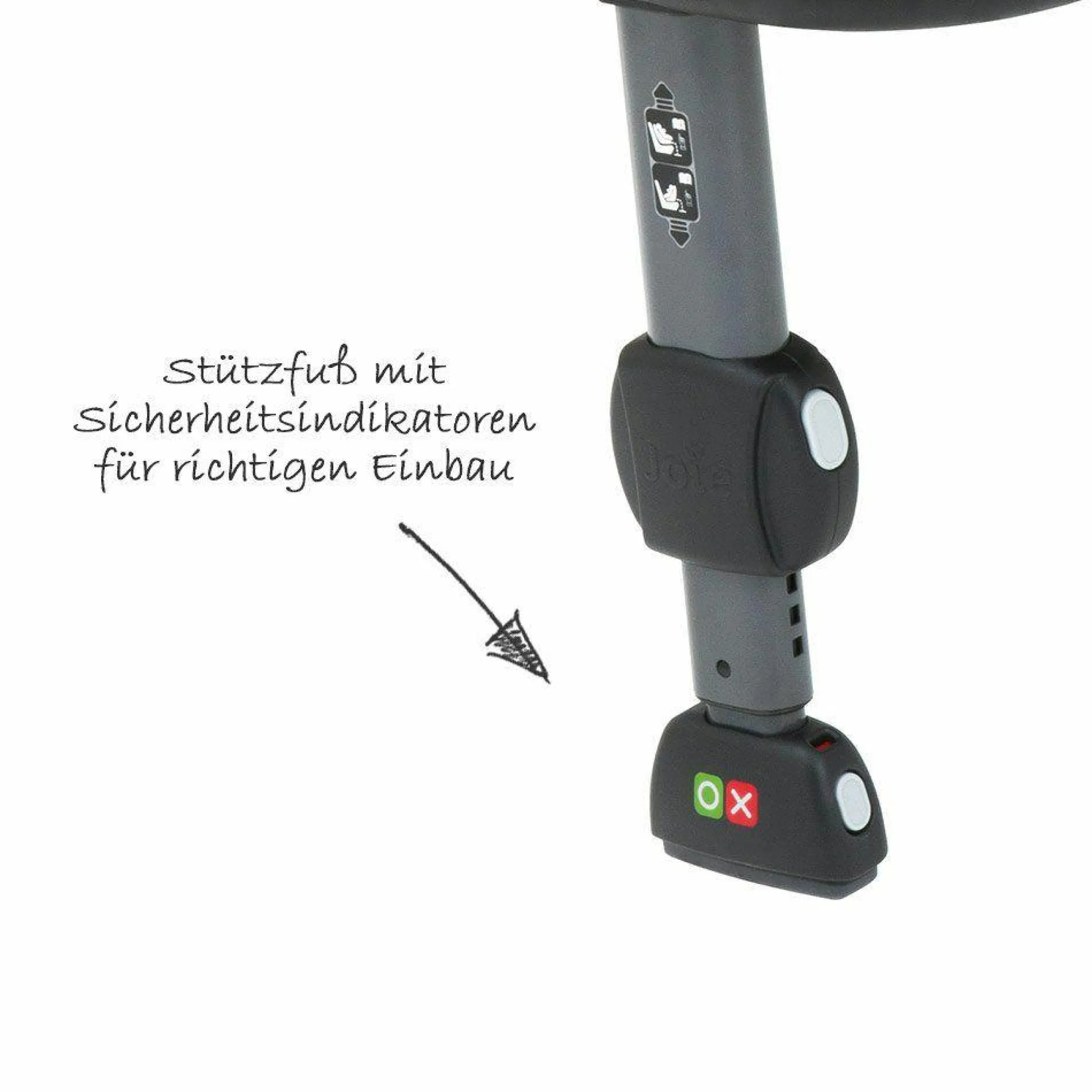 Isofix-Basis i-Base Advance für i-Venture / i-Anchor Advance / i-Snug / i-Snug 2 / i-Gemm / i- Gemm 2 - Black - Kollektion 2025