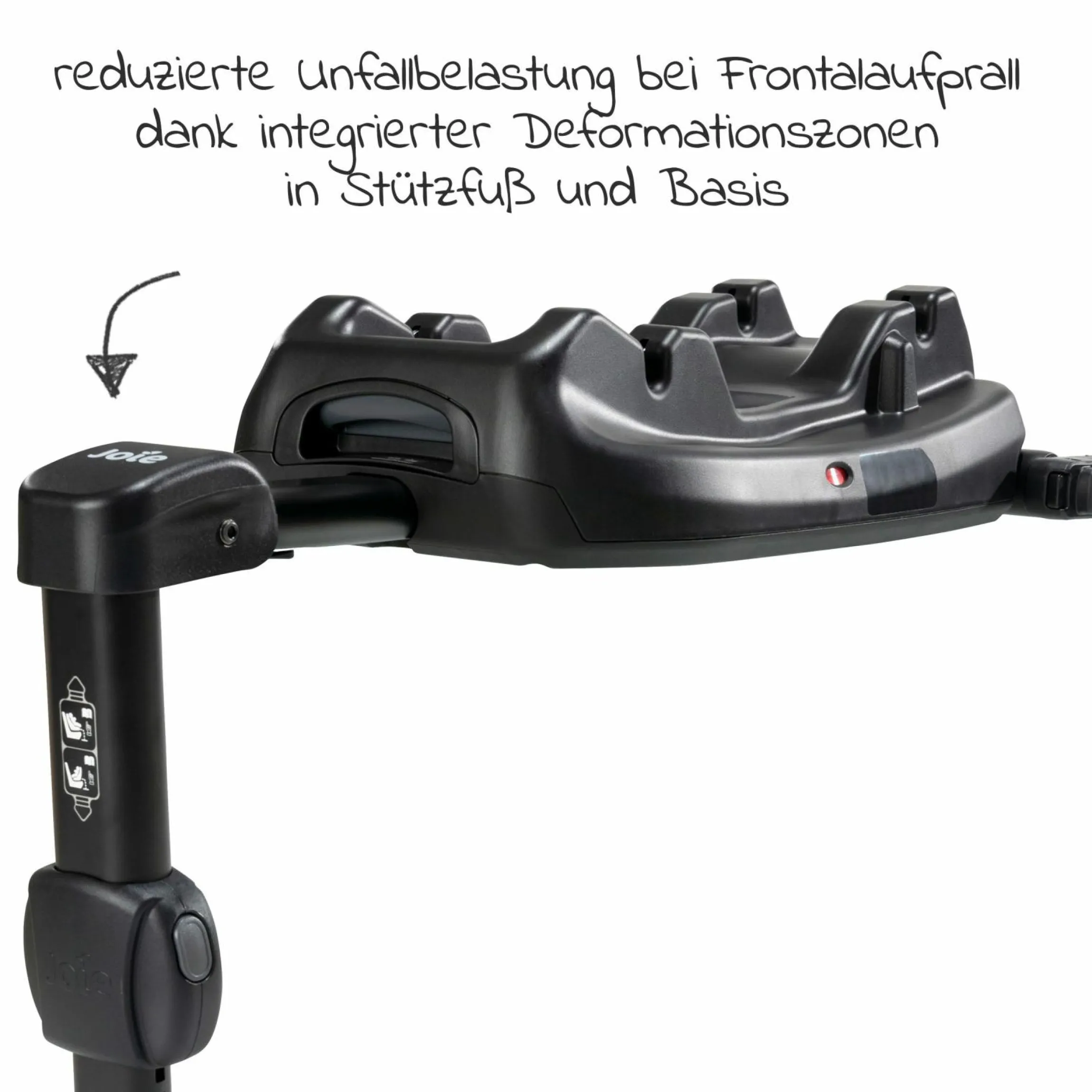 Isofix-Basis i-Base LX 2 für i-Snug 2 / i-Gemm 3 - Black - Kollektion 2025
