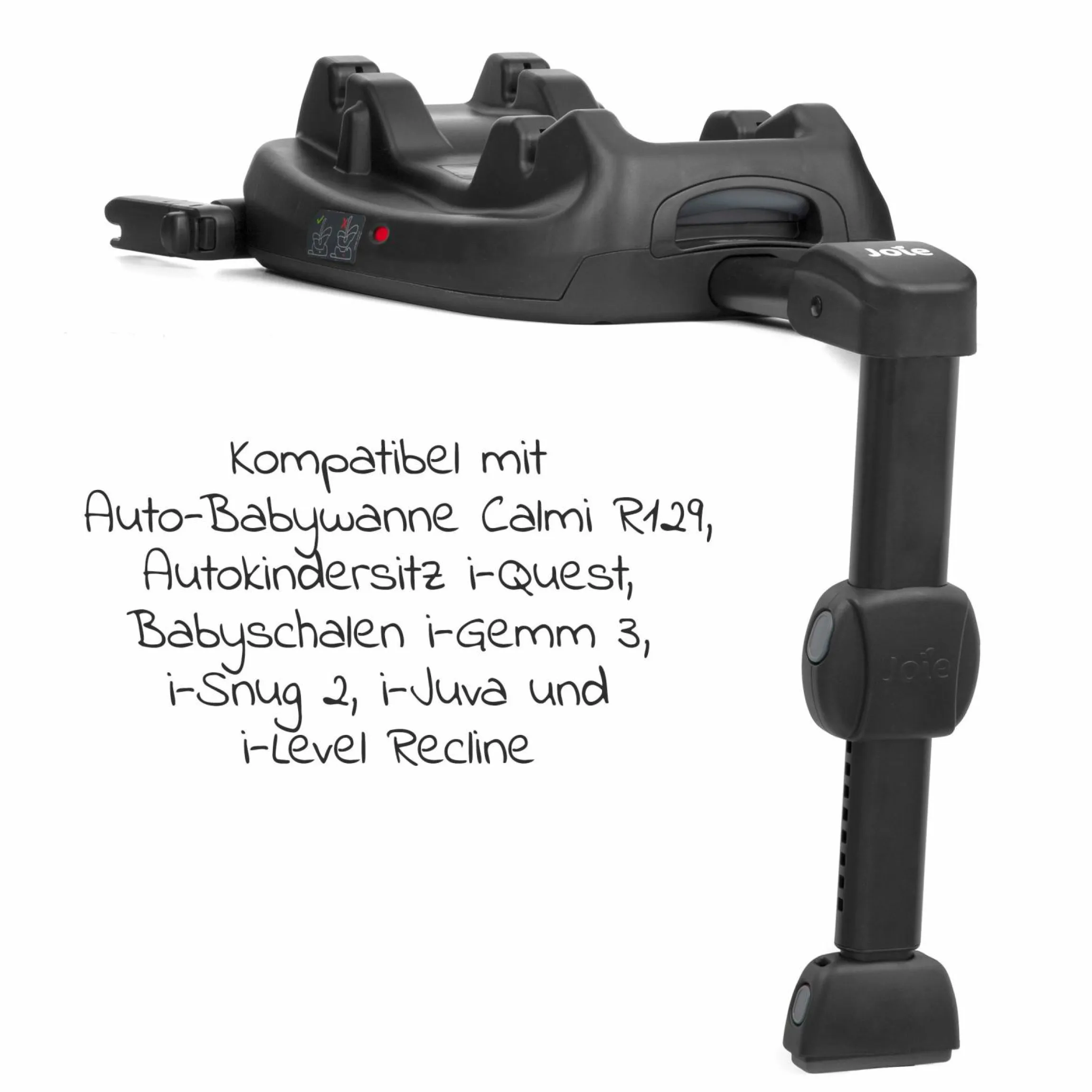 Isofix-Basis i-Base LX 2 für i-Snug 2 / i-Gemm 3 - Black - Kollektion 2025