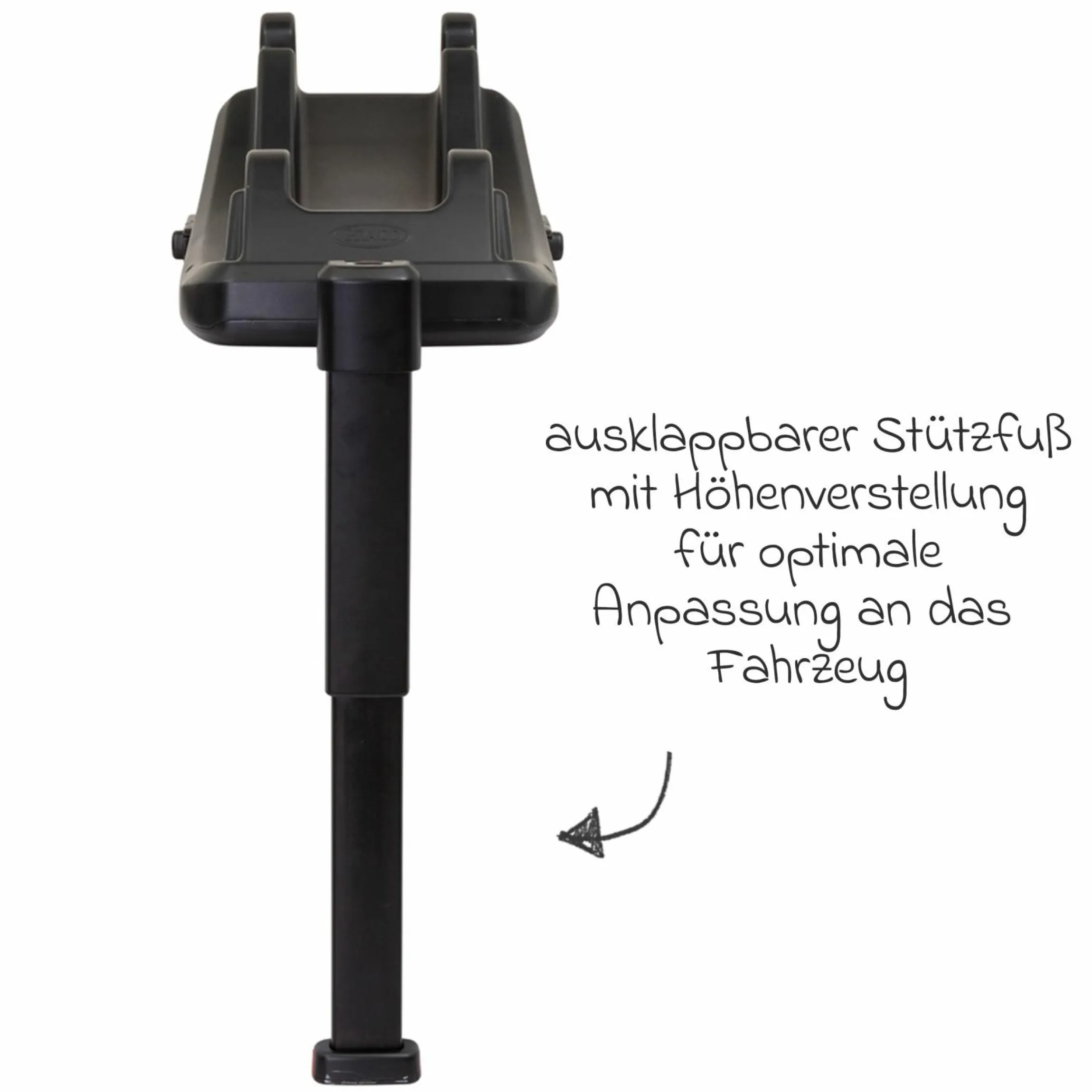 Isofix-Basis Isofamily i-Size Base für SnugEssentials i-Size - Black - Kollektion 2025