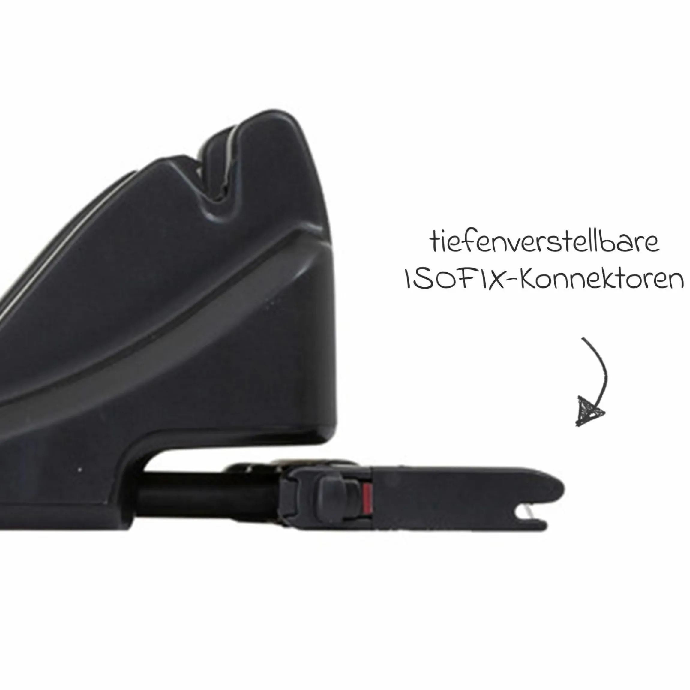 Isofix-Basis Isofamily i-Size Base für SnugEssentials i-Size - Black - Kollektion 2025
