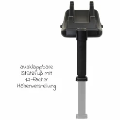 Isofix-Basis Isofamily i-Size Base für SnugEssentials i-Size - Black - Kollektion 2025