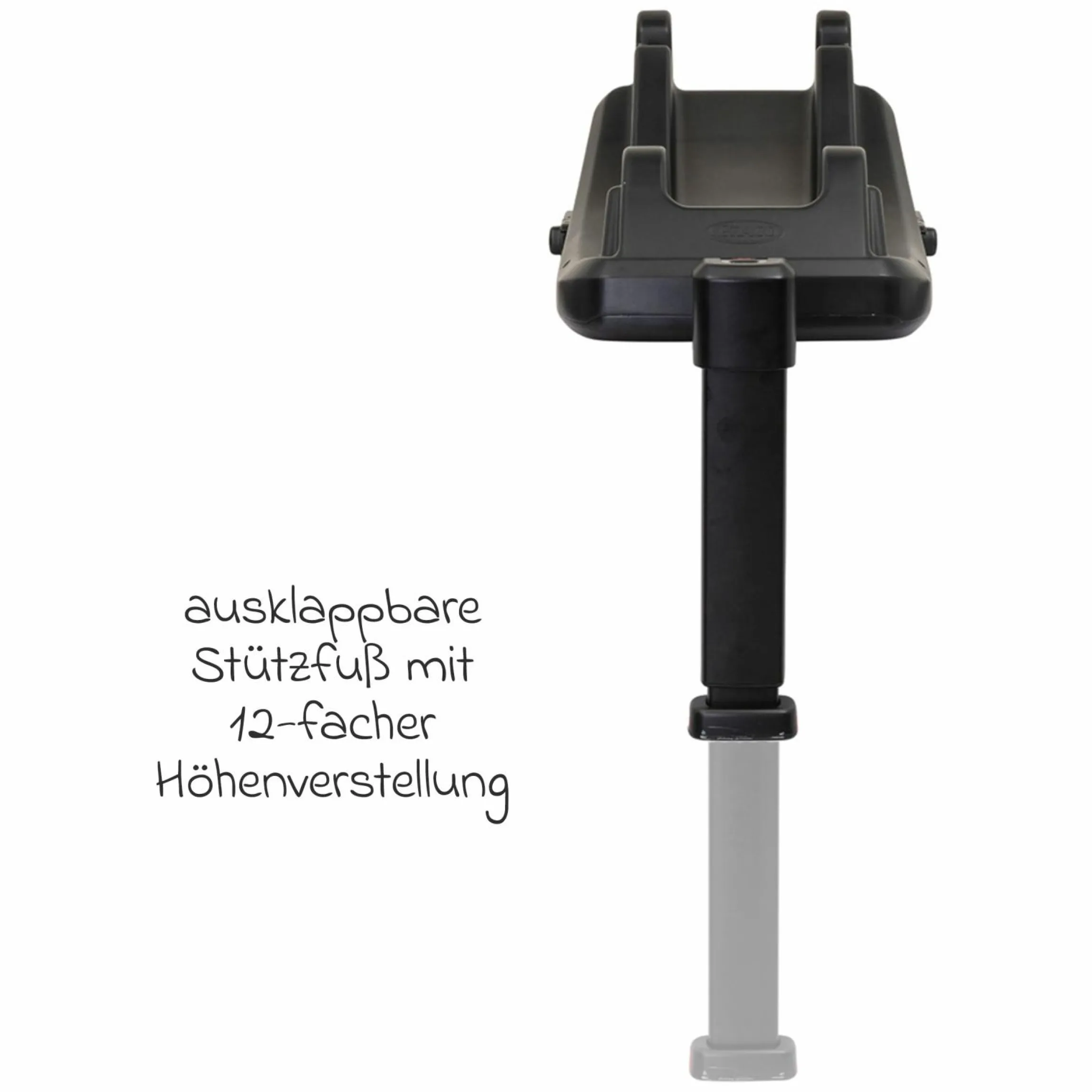 Isofix-Basis Isofamily i-Size Base für SnugEssentials i-Size - Black - Kollektion 2025