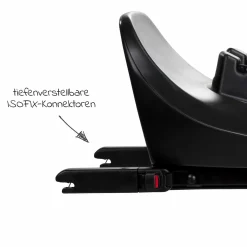 Isofix-Basisstation i-Base Encore drehbar für Calmi R129 / i-Level Recline / i-Jemini / i-Harbour - Signature - Black - Kollektion 2025