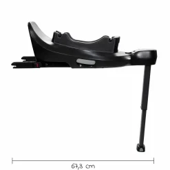 Isofix-Basisstation i-Base Encore drehbar für Calmi R129 / i-Level Recline / i-Jemini / i-Harbour - Signature - Black - Kollektion 2025