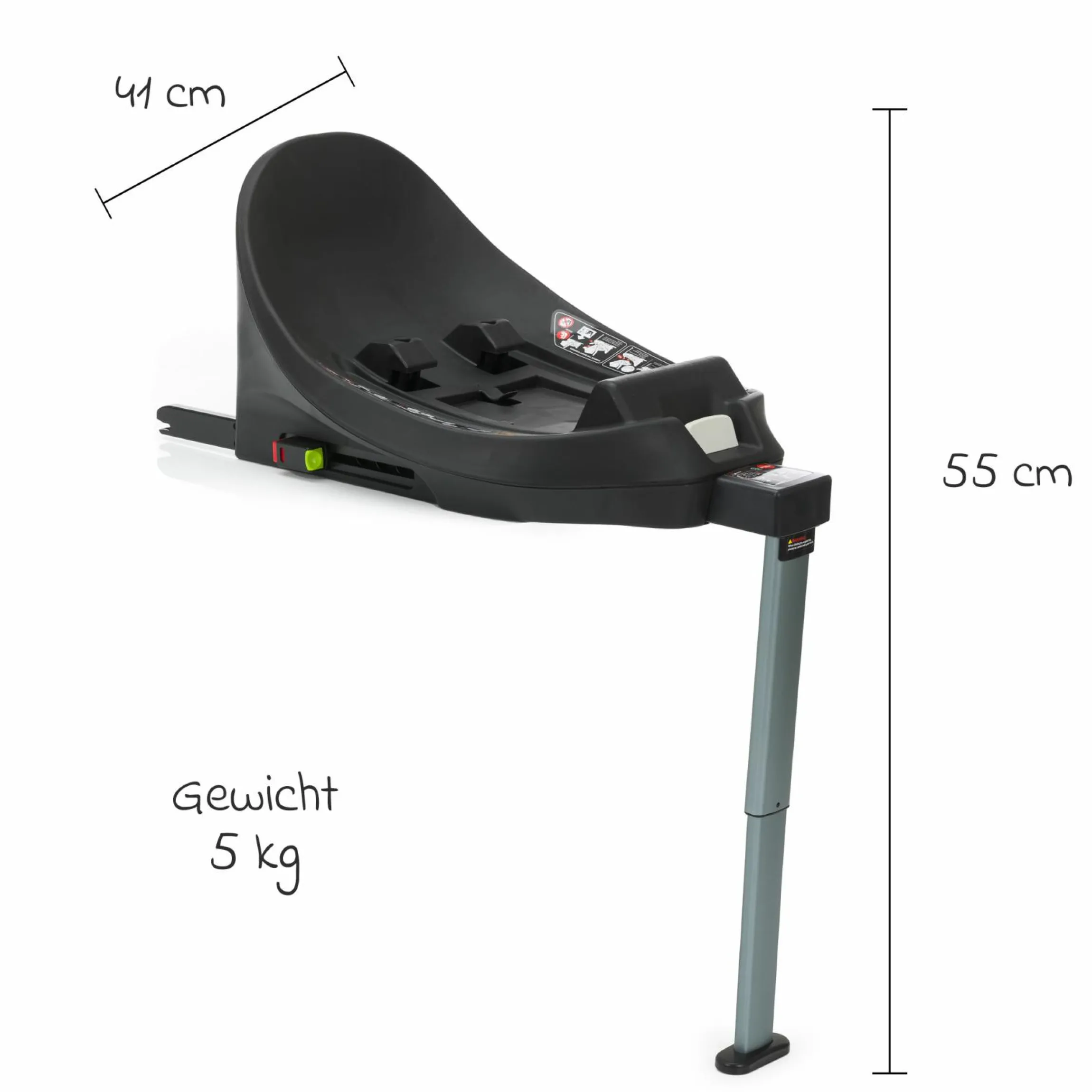 Isofix-Basis-Station i-Size für Babyschale Jaguar