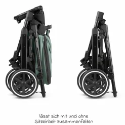 Jogger Salsa Run - Runner mit Sportzulassung, Luftbereifung und Handbremse - Aqua - Kollektion 2024