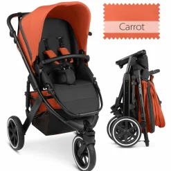 Jogger Salsa Run - Runner mit Sportzulassung, Luftbereifung und Handbremse - Carrot - Kollektion 2024