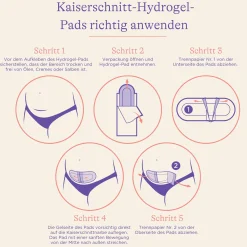 Kaiserschnitt-Hydrogel-Pads 2er Pack