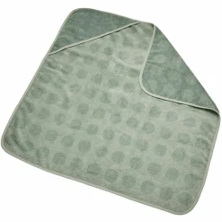 Kapuzen-Badetuch Hoodie aus Bio-Baumwolle - Organic - Sage Green