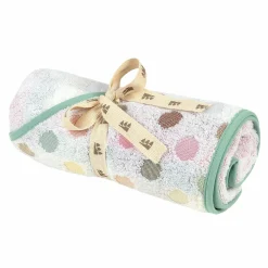 Kapuzenbadetuch Jaquard 80 x 80 cm - Dots - Colorful - Kollektion 2024