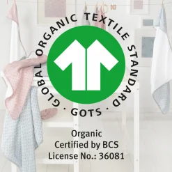 Kapuzenhandtuch aus 100% Organic Bio-Baumwolle GOTS 80 x 80 cm - Lil Planet - Türkis