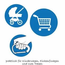 Karabiner-Haken CarryHook für Kinderwagen