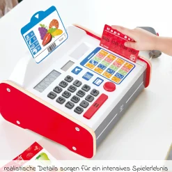 Kaufladenzubehör Spielkasse mit Sound