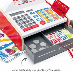 Kaufladenzubehör Spielkasse mit Sound