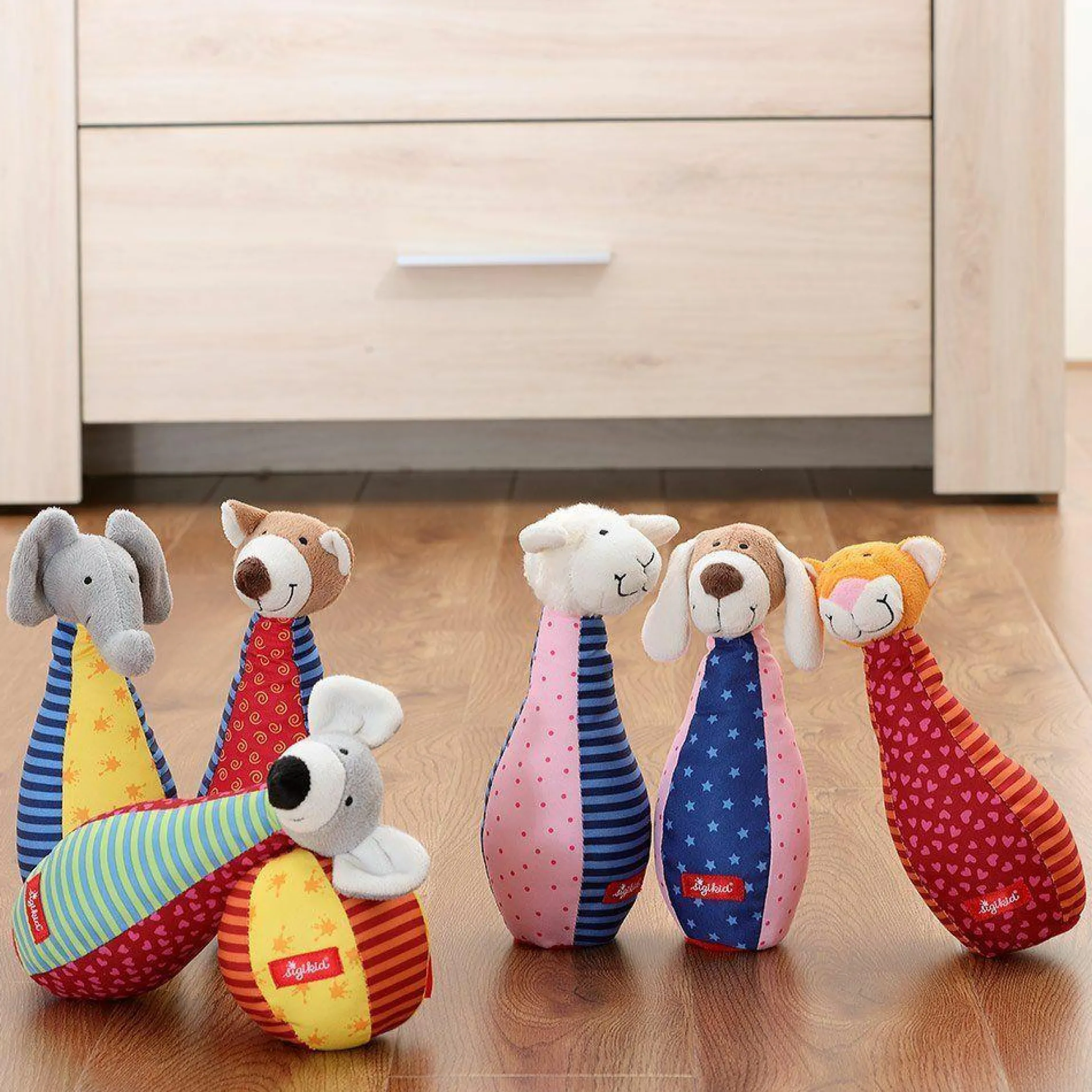 Kegelspiel Soft PlayQ 21 cm