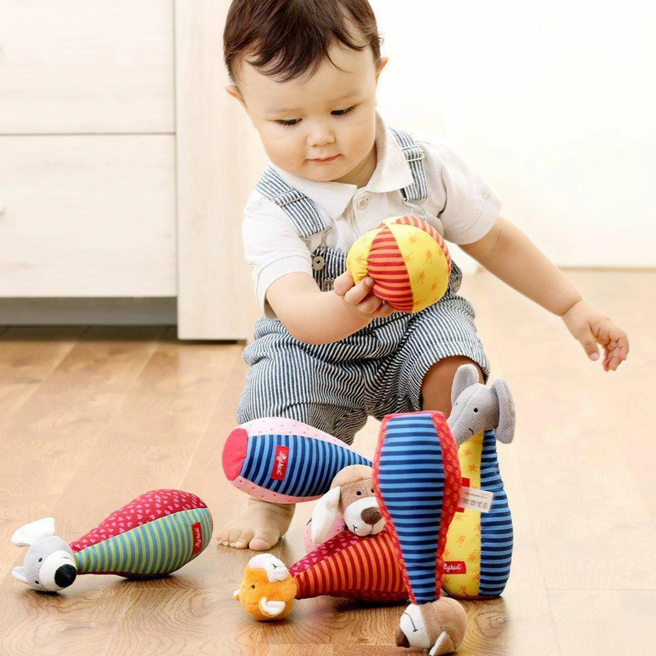 Kegelspiel Soft PlayQ 21 cm