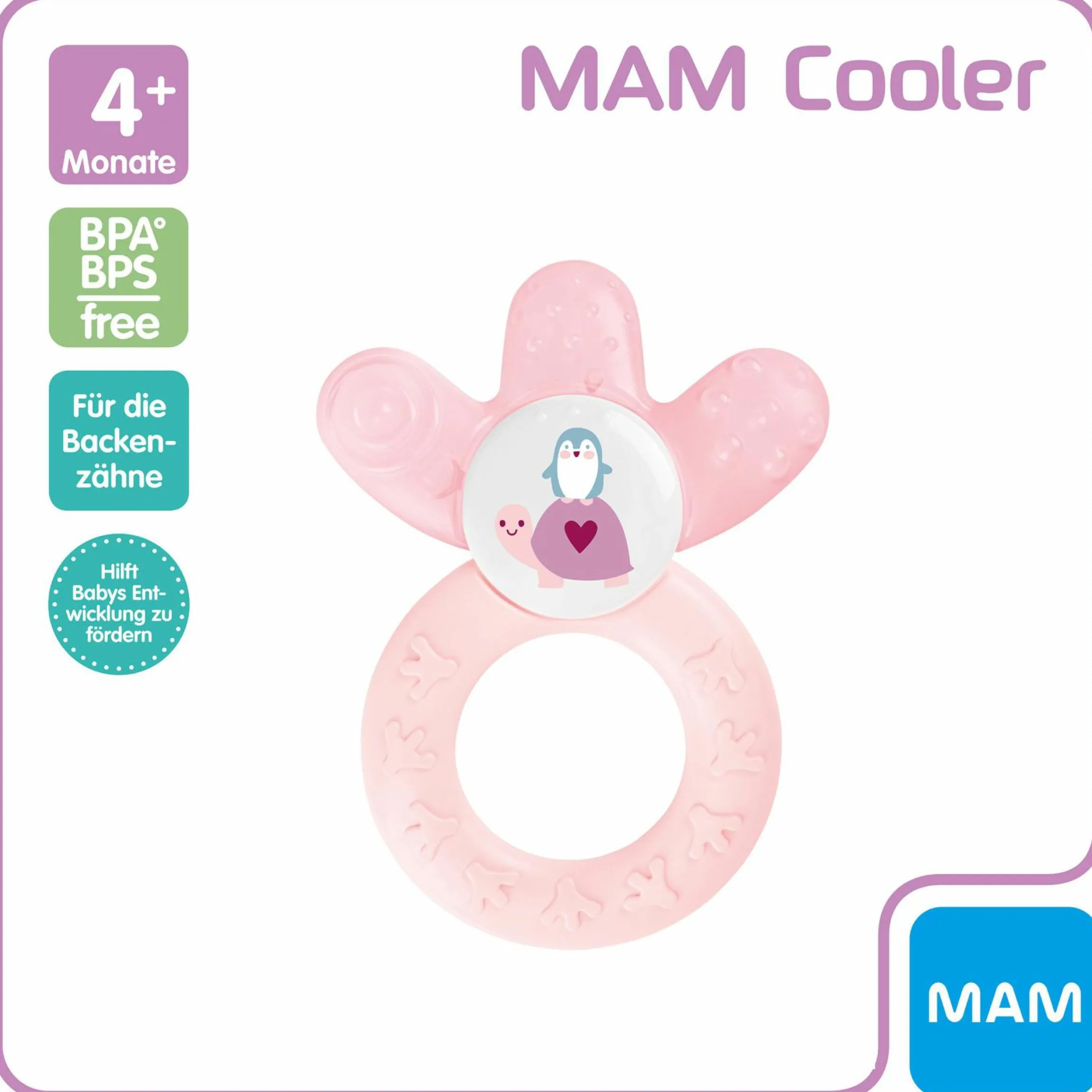 Kühl-Beißring Cooler - Rosa