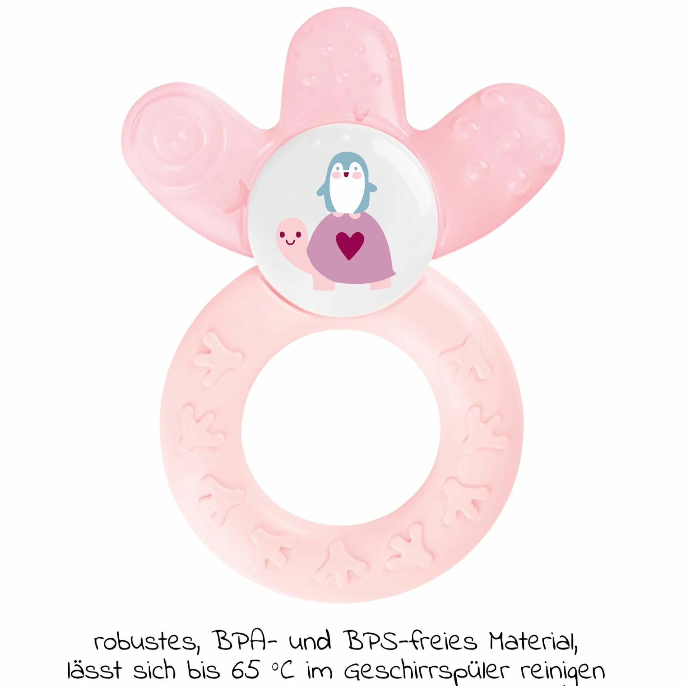 Kühl-Beißring Cooler - Rosa