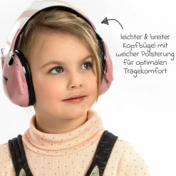 Kids Kapselgehörschutz SilentGuard ab 5 Jahre - Rosa
