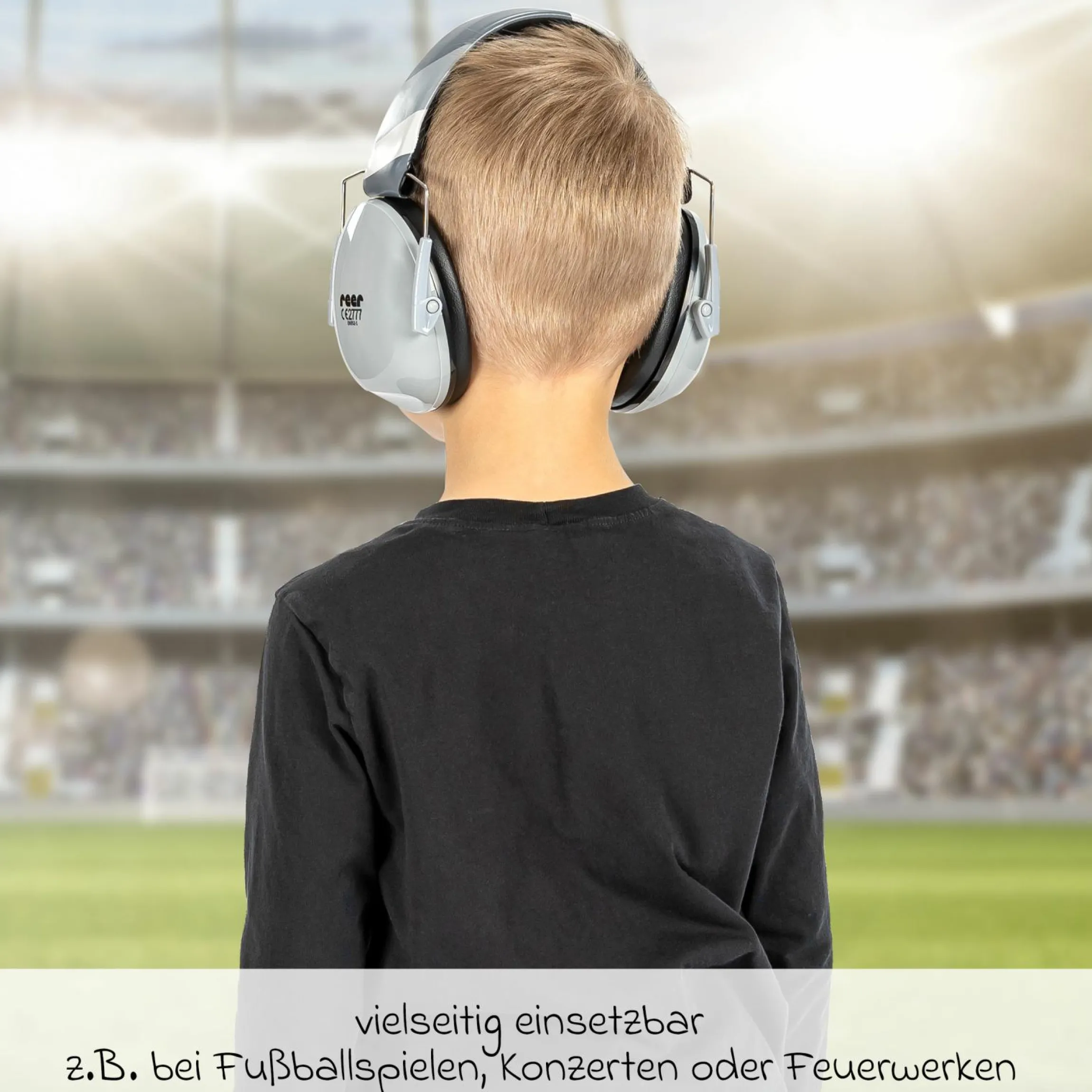 Kids Kapselgehörschutz SilentGuard ab 5 Jahre - Grau