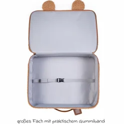 Kinderkoffer Mini Traveller - Teddy - Braun