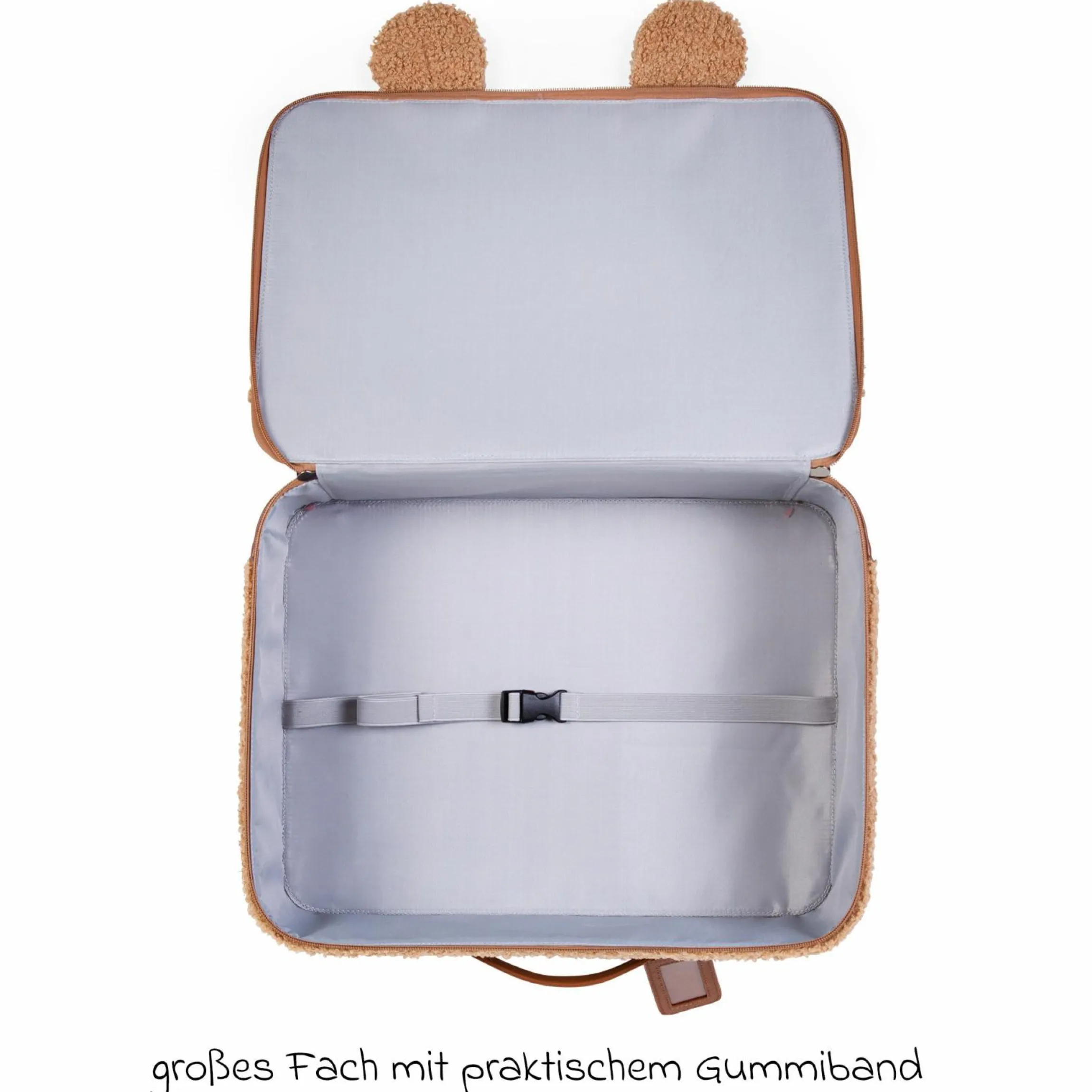Kinderkoffer Mini Traveller - Teddy - Braun