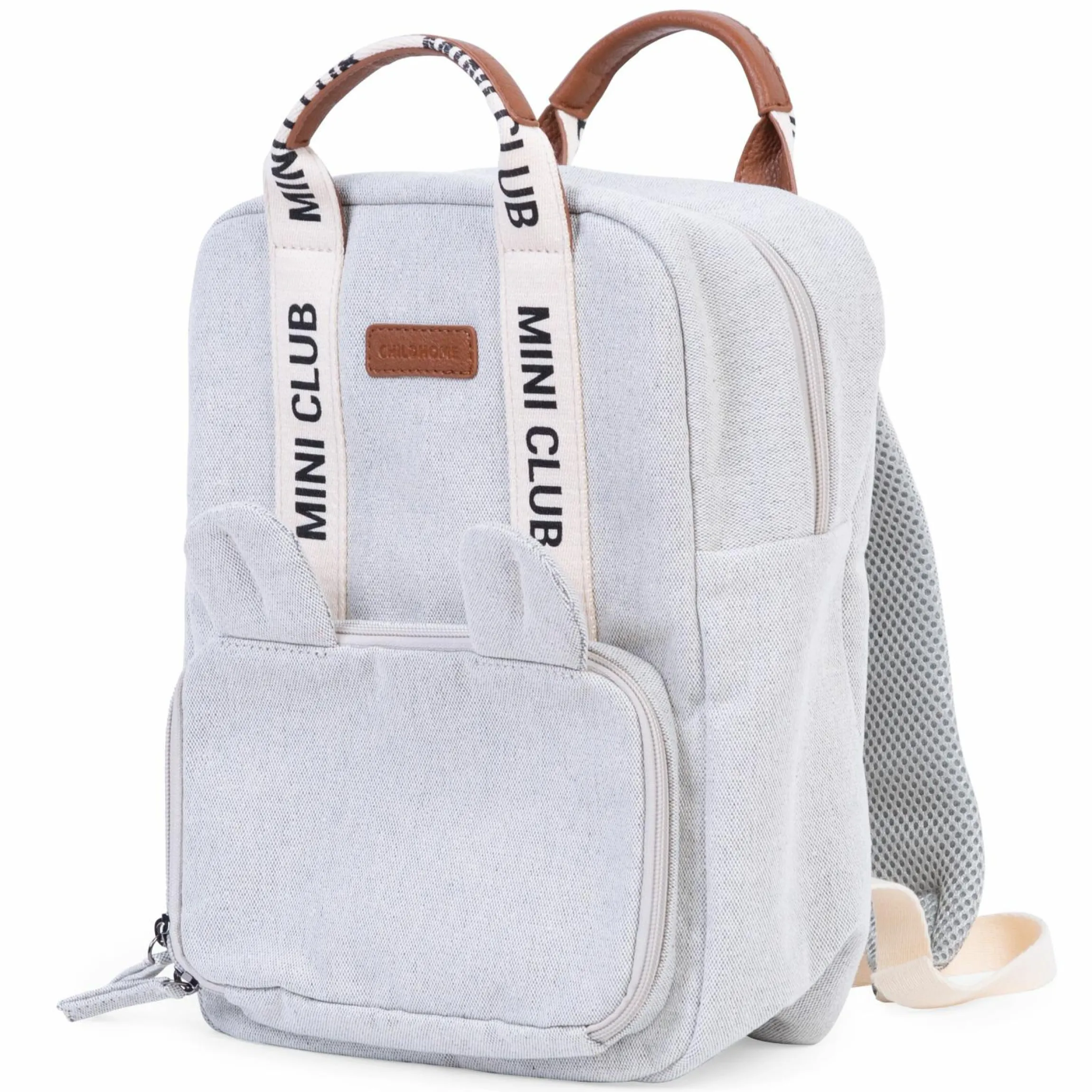 Kinderrucksack Mini Club - Signature Canvas - Offwhite