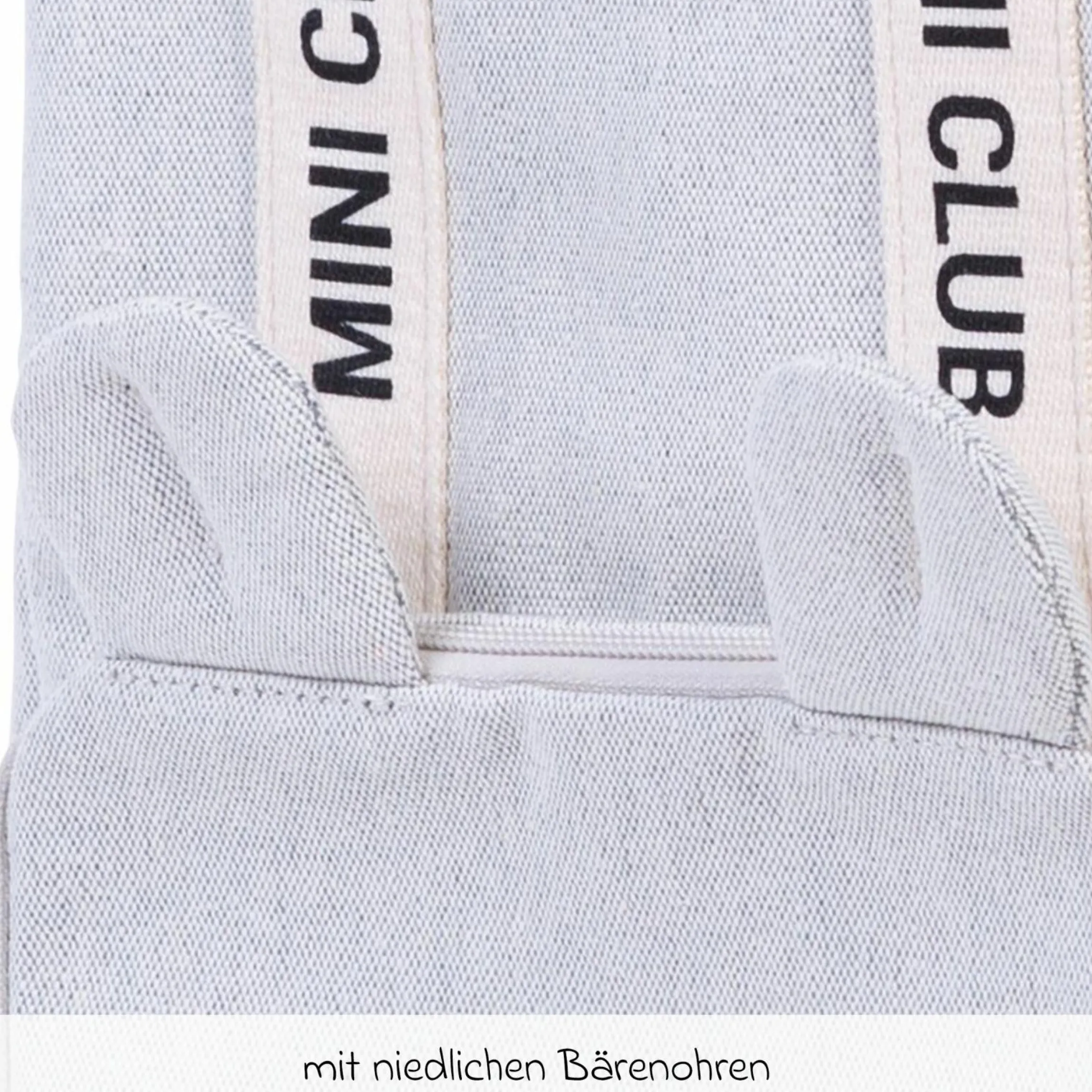 Kinderrucksack Mini Club - Signature Canvas - Offwhite