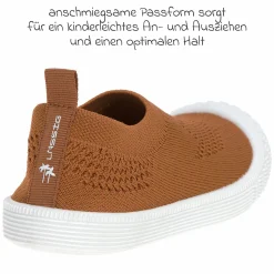 Kinder-Schuh / Badeschuh Allround Sneaker - Caramel - Gr. 22