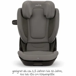 Kindersitz AACE Lx i-Size ab 3,5 Jahre - 12 Jahre (100 cm - 150 cm) inkl. Getränkehalter - Thunder - Kollektion 2025