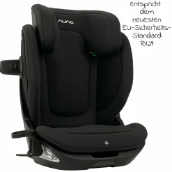 Kindersitz AACE LX i-Size ab 3,5 Jahre - 12 Jahre (100 cm -150 cm) inkl. Isofix - Caviar - Kollektion 2025