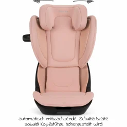 Kindersitz AACE LX i-Size ab 3,5 Jahre - 12 Jahre (100 cm -150 cm) inkl. Isofix - Coral - Kollektion 2025