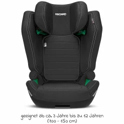 Kindersitz Axion 1 i-Size ab 3 Jahre bis 12 Jahre (100 cm - 150 cm) mit Isofix - Fresh Black - Kollektion 2025