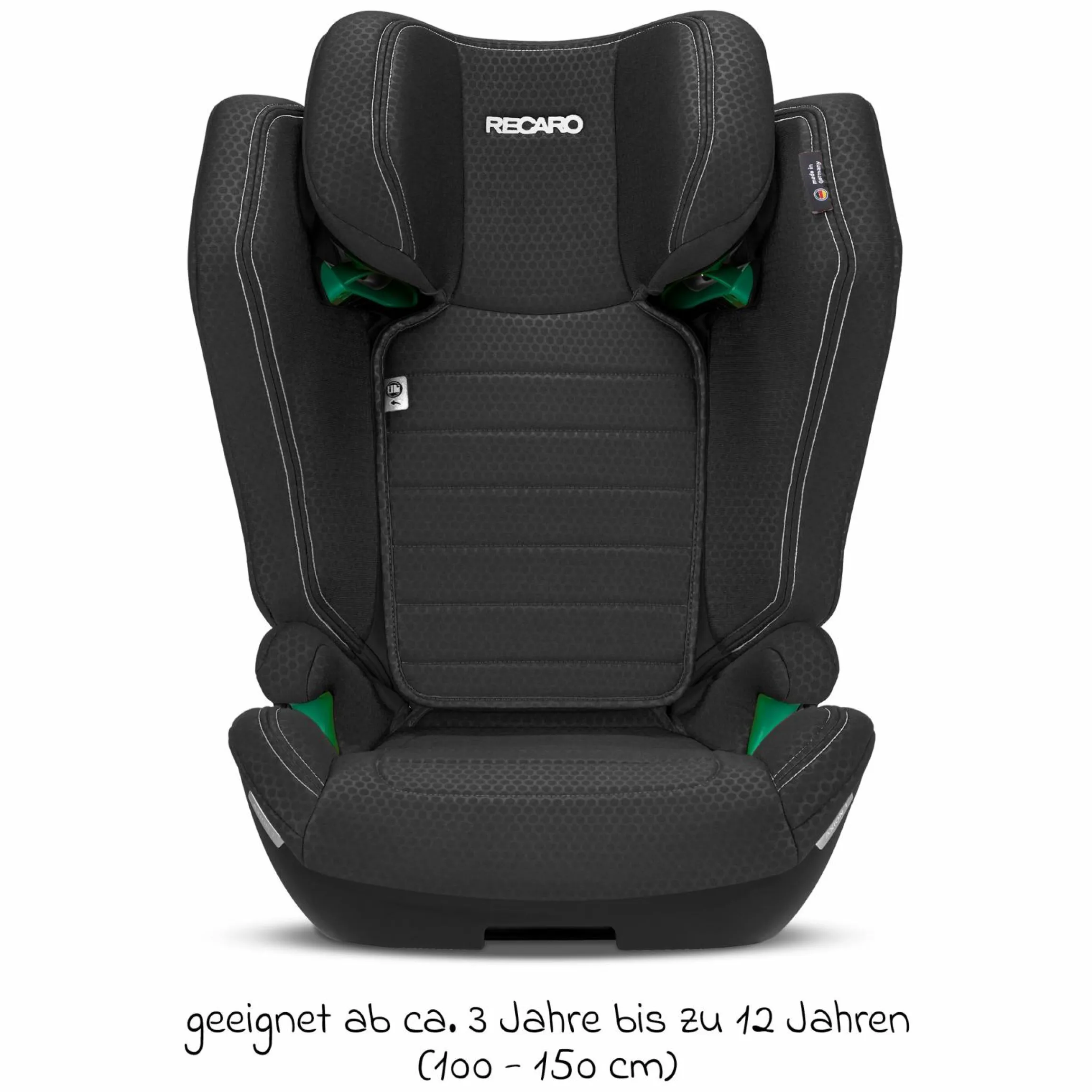 Kindersitz Axion 1 i-Size ab 3 Jahre bis 12 Jahre (100 cm - 150 cm) mit Isofix - Fresh Black - Kollektion 2025