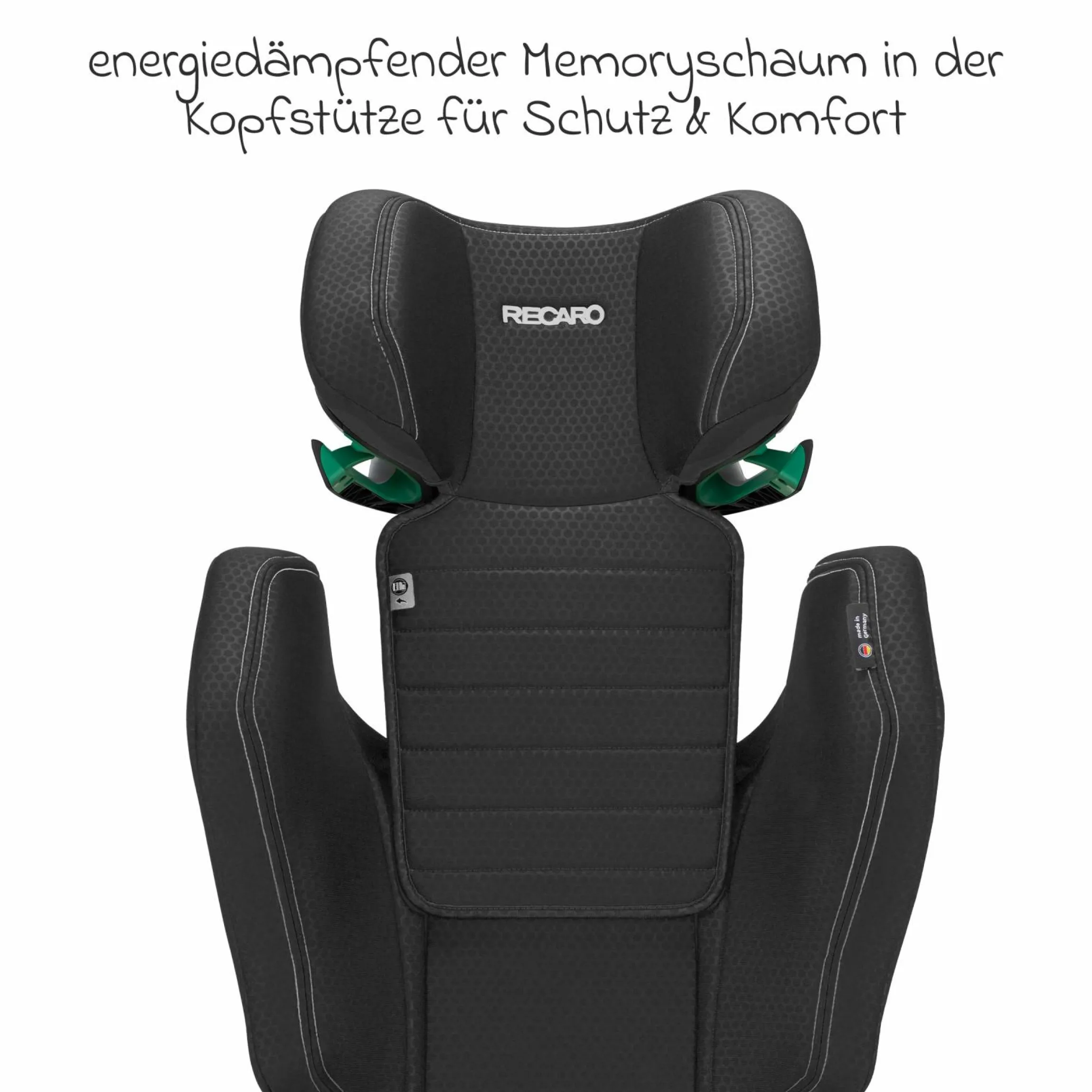 Kindersitz Axion 1 i-Size ab 3 Jahre bis 12 Jahre (100 cm - 150 cm) mit Isofix - Fresh Black - Kollektion 2025