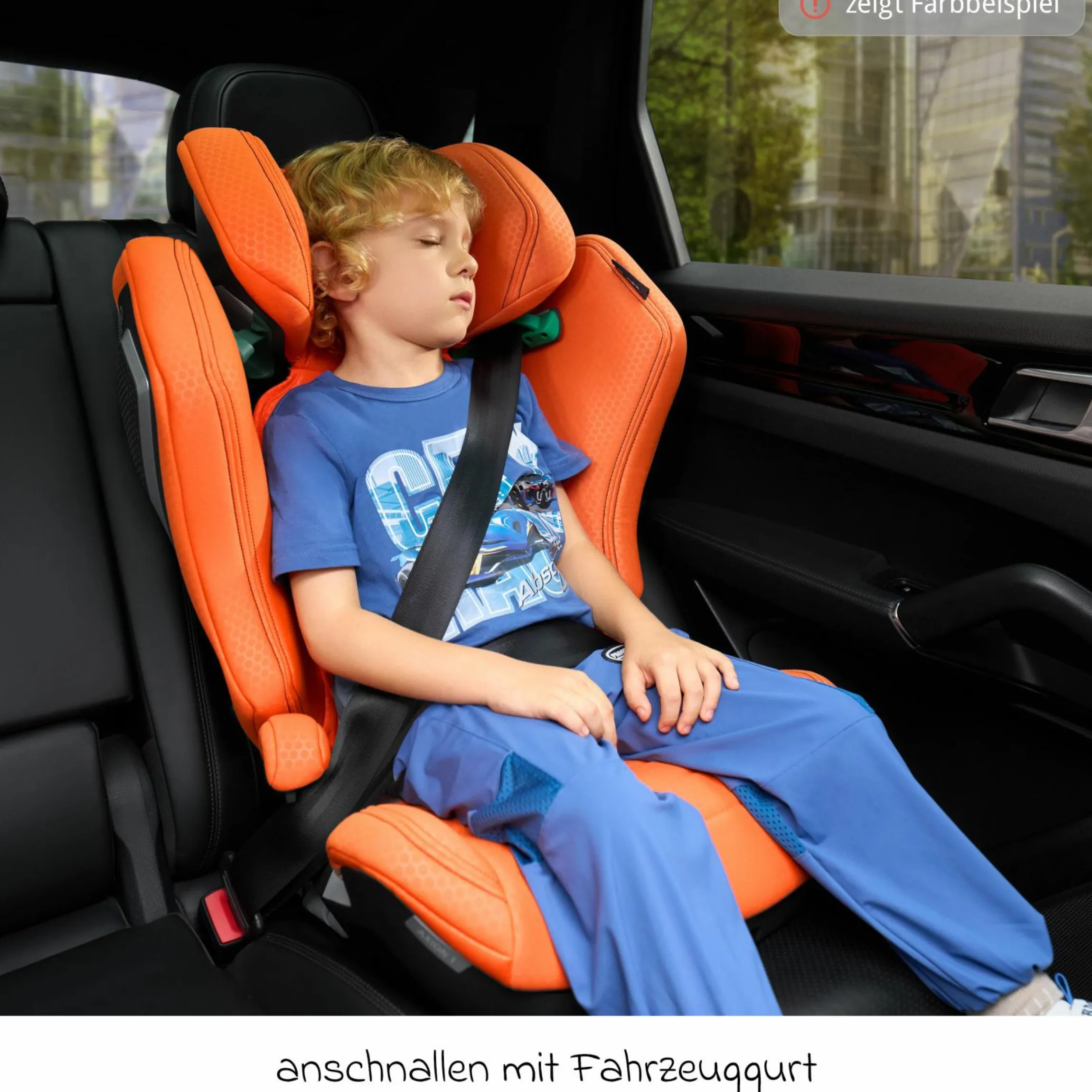 Kindersitz Axion 1 i-Size ab 3 Jahre bis 12 Jahre (100 cm - 150 cm) mit Isofix - Elegant Beige - Kollektion 2025