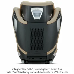 Kindersitz Axion 1 i-Size ab 3 Jahre bis 12 Jahre (100 cm - 150 cm) mit Isofix - Elegant Beige - Kollektion 2025