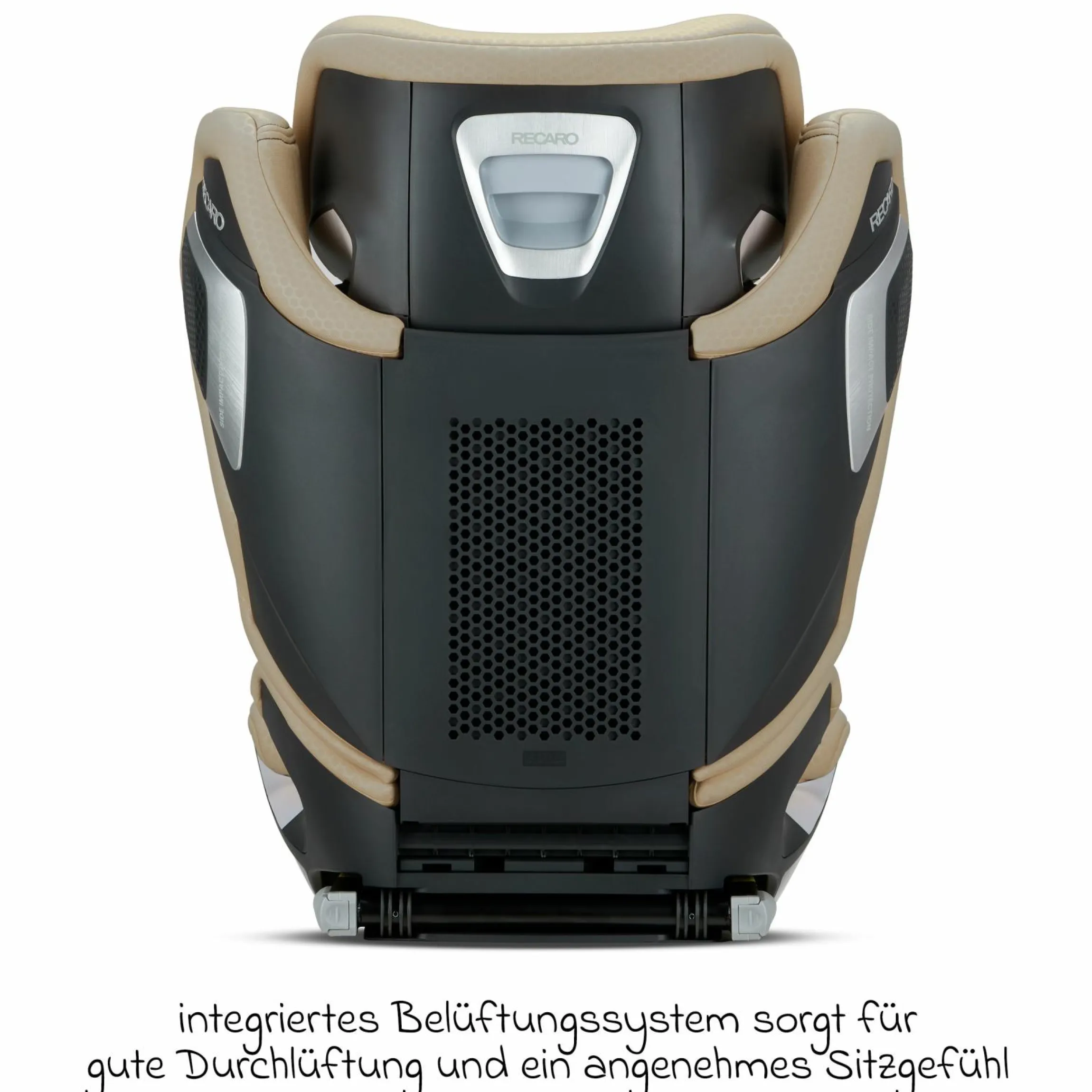 Kindersitz Axion 1 i-Size ab 3 Jahre bis 12 Jahre (100 cm - 150 cm) mit Isofix - Elegant Beige - Kollektion 2025